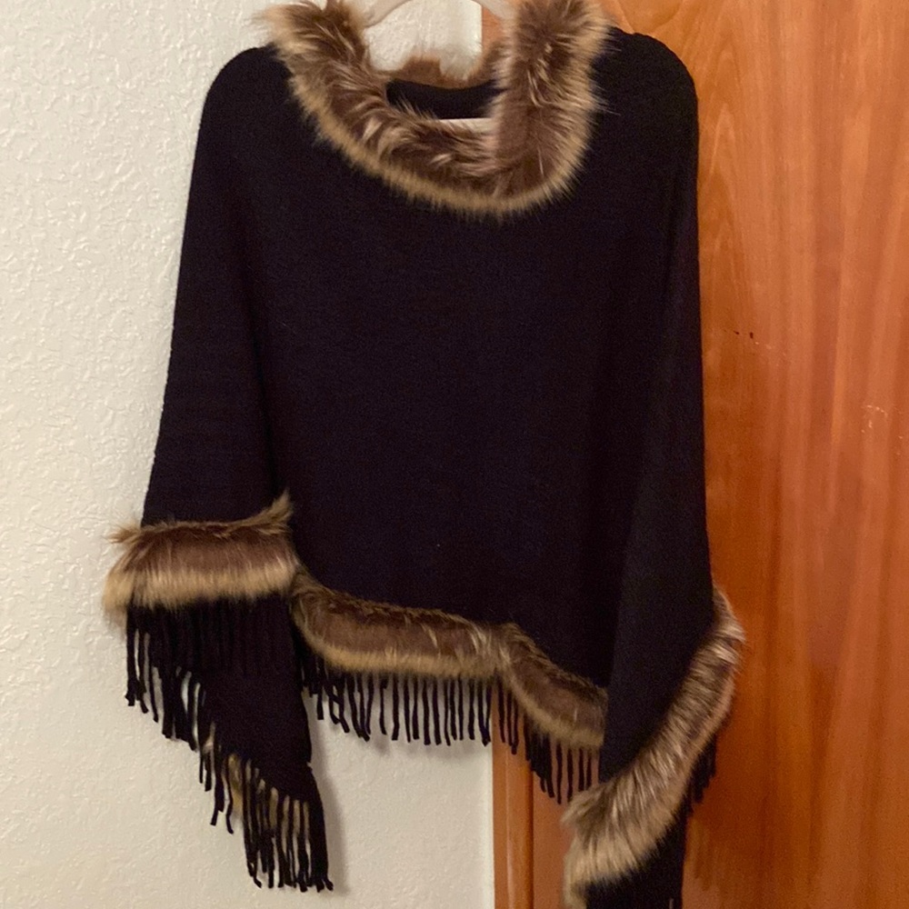 Black poncho